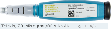 Tetrida, 20 mikrogram/80 mikroliter