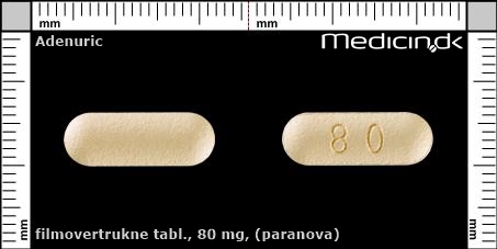 filmovertrukne tabletter 80 mg (Paranova)