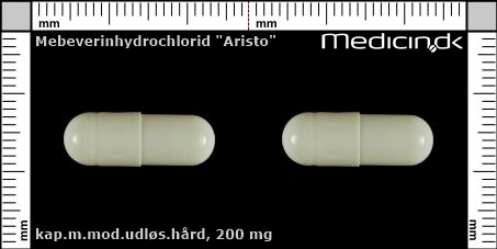 kapsler med modificeret udløsning 200 mg 