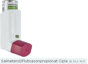 Salmeterol/Fluticasonpropionat Cipla