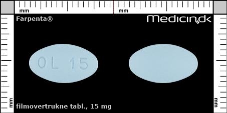 filmovertrukne tabletter 15 mg 