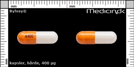 hårde kapsler 400 µg 