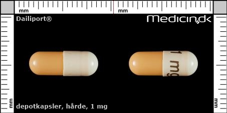 hårde depotkapsler 1 mg 