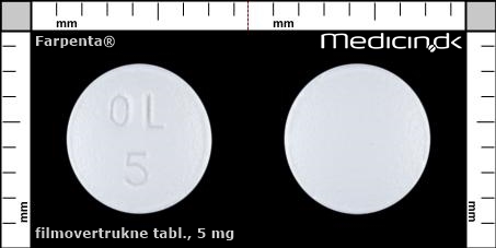 filmovertrukne tabletter 5 mg 