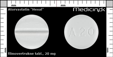 filmovertrukne tabletter 20 mg 