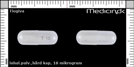inhalationspulver, kapsler 18 mikrogram 