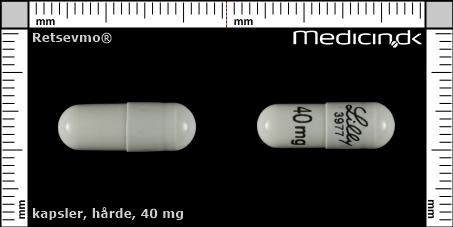 hårde kapsler 40 mg 