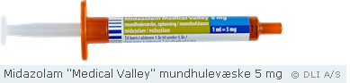 Midazolam "Medical Valley" mundhulevæske 5 mg