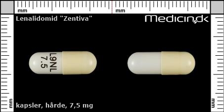 hårde kapsler 7,5 mg 