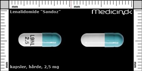 hårde kapsler 2,5 mg 