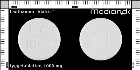 tyggetabletter 1000 mg 