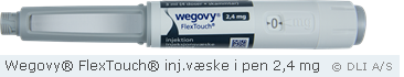Wegovy® FlexTouch® inj.væske i pen 2,4 mg