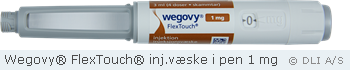 Wegovy® FlexTouch® inj.væske i pen 1 mg