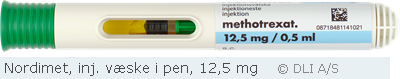 Nordimet, inj. væske i pen, 12,5 mg