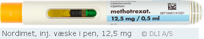 Nordimet, inj. væske i pen, 12,5 mg
