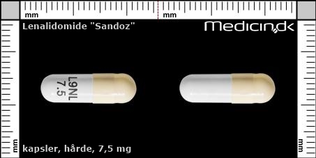 hårde kapsler 7,5 mg 