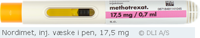 Nordimet, inj. væske i pen, 17,5 mg