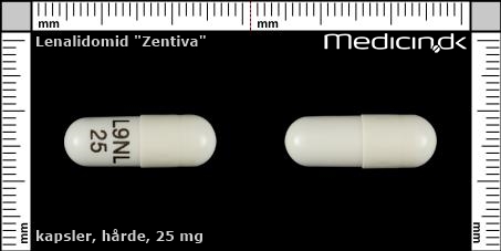 hårde kapsler 25 mg 