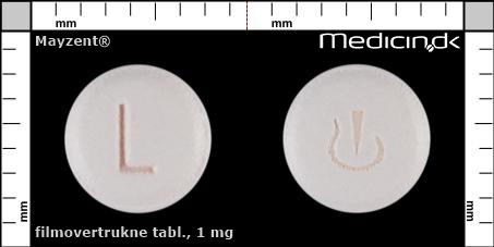 filmovertrukne tabletter 1 mg 