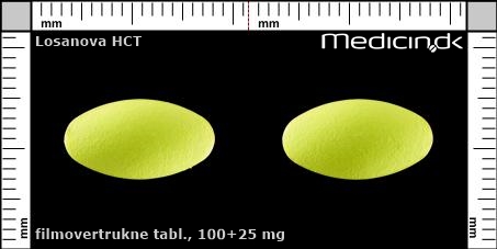 filmovertrukne tabletter 100+25 mg 