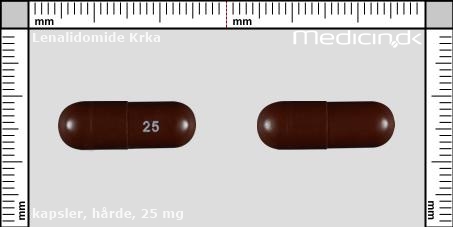 hårde kapsler 25 mg 