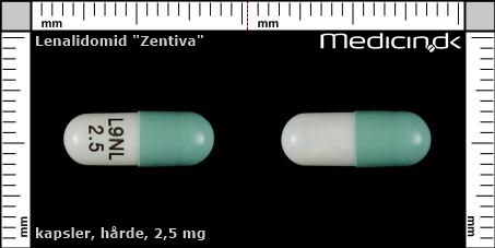 hårde kapsler 2,5 mg 