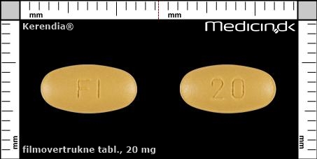 filmovertrukne tabletter 20 mg 