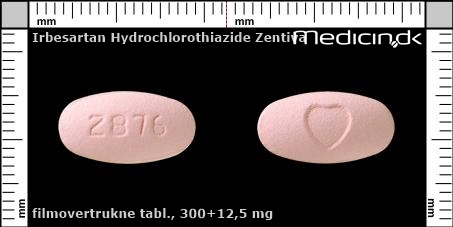 filmovertrukne tabletter 300+12,5 mg 