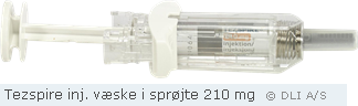 Tezspire inj. væske i sprøjte 210 mg