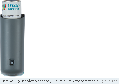 Trimbow® inhalationsspray 172/5/9 mikrogram/dosis