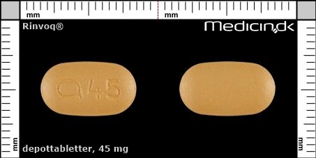 depottabletter 45 mg 