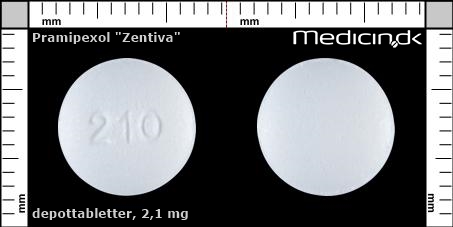 depottabletter 2,1 mg 