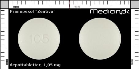 depottabletter 1,05 mg 