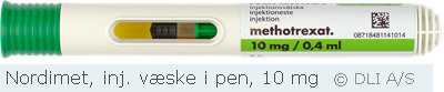 Nordimet, inj. væske i pen, 10 mg