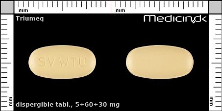 dispergible tabletter 5+60+30 mg 