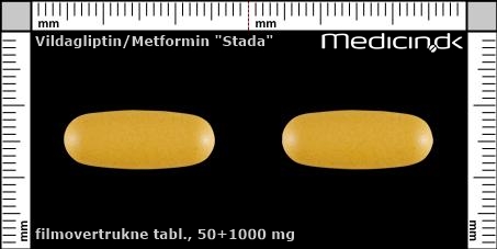 filmovertrukne tabletter 50+1000 mg 