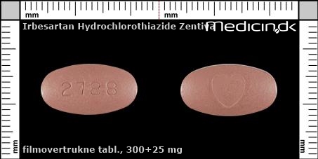 filmovertrukne tabletter 300+25 mg 