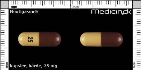 hårde kapsler 25 mg 