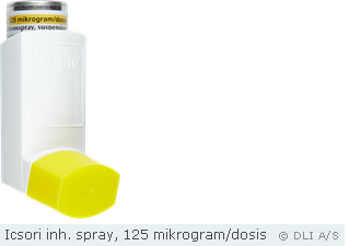 Icsori inh. spray, 125 mikrogram/dosis