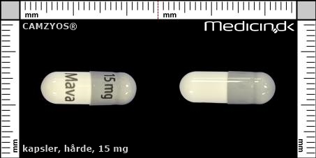 hårde kapsler 15 mg 