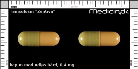 kapsler med modificeret udløsning 0,4 mg 