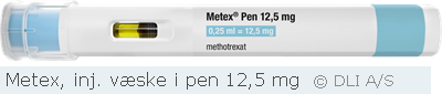 Metex, inj. væske i pen 12,5 mg