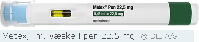 Metex, inj. væske i pen 22,5 mg