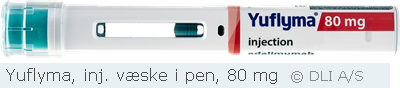 Yuflyma, inj. væske i pen, 80 mg