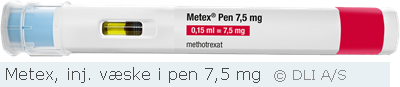 Metex, inj. væske i pen 7,5 mg