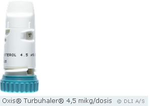 Oxis® Turbuhaler® 4,5 mikg/dosis