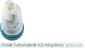 Oxis® Turbuhaler® 4,5 mikg/dosis