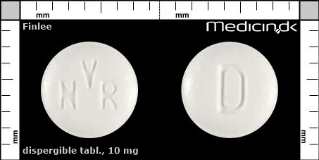 dispergible tabletter 10 mg 