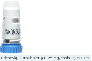 Bricanyl® Turbuhaler® 0,25 mg/dosis