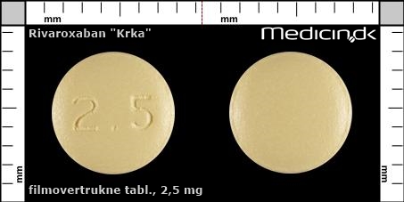 filmovertrukne tabletter 2,5 mg 